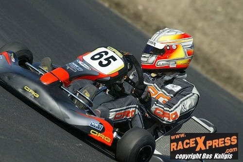 Glenn Keyaert CRG Team VDK Racing